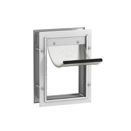 Hakuna Pets Small White Deluxe Aluminium Pet Door