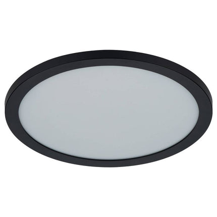 Mercator 28W 38.2CM Aaron Ultra Slim CCT Ceiling Light Black