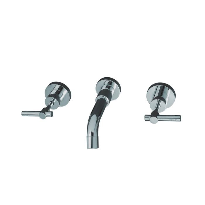 EZYFIX Chrome Modern Lever Retrofit 3/4 Turn Bath Set