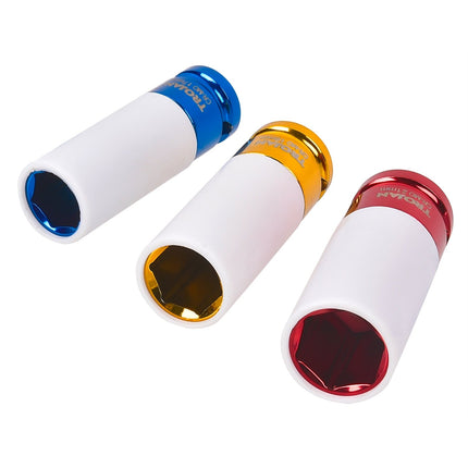 Trojan Wheel Nut Impact Socket Set - 3 Piece