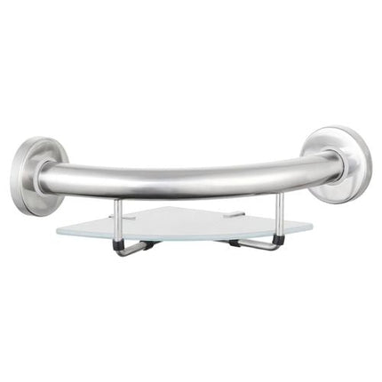 Evekare Corner Shelf With Grab Rail