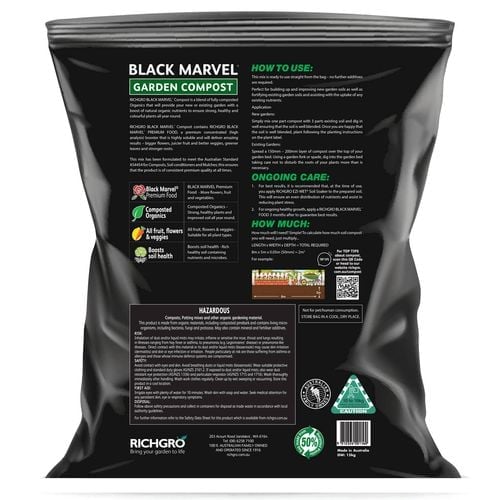 Richgro 25L Black Marvel Garden Compost