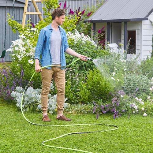 Pope 12.5mm x 15m HydraFlex Garden Hose with Nozzle