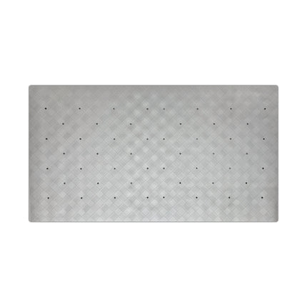 Barelli Non-Slip White Rubber Bath Mat - 40x70cm