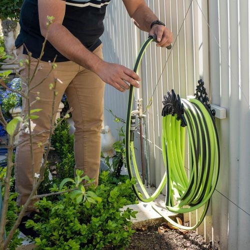 Pope 12.5mm x 15m HydraFlex Garden Hose with Nozzle