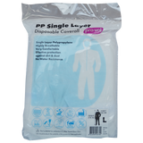 Pro-Val PP Single Layer Disposable Coverall - Size Large