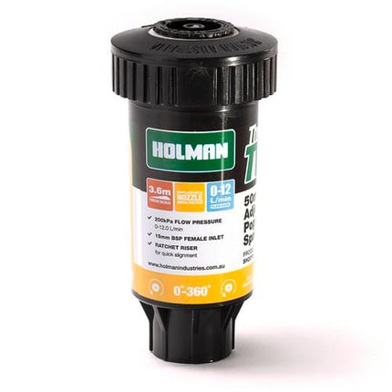 Holman 50mm Adjustable Pop Up Sprinkler