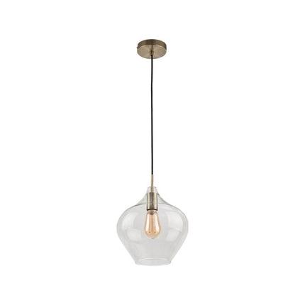 Verve Design Clear Glass Cosmo Pendant Light Large