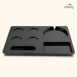 Dolphy Melamine Kettle Tray – Hotel Hospitality Beverage Tray with Kettle Base Slot, Water-Resistant & Heat-Resistant Design for Guest Rooms