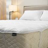 Fibresmart Strapped Mattress Protector White