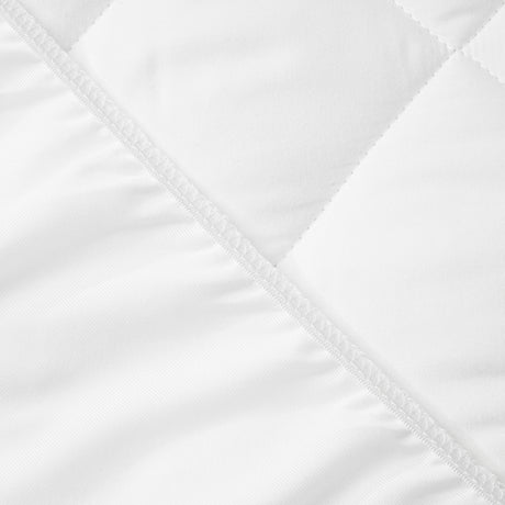 Fibresmart Fitted Mattress Protector White