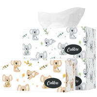 Dolphy white facial tissues, 180 sheets.