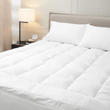 Fibresmart 800GSM Microfibre Mattress Topper White