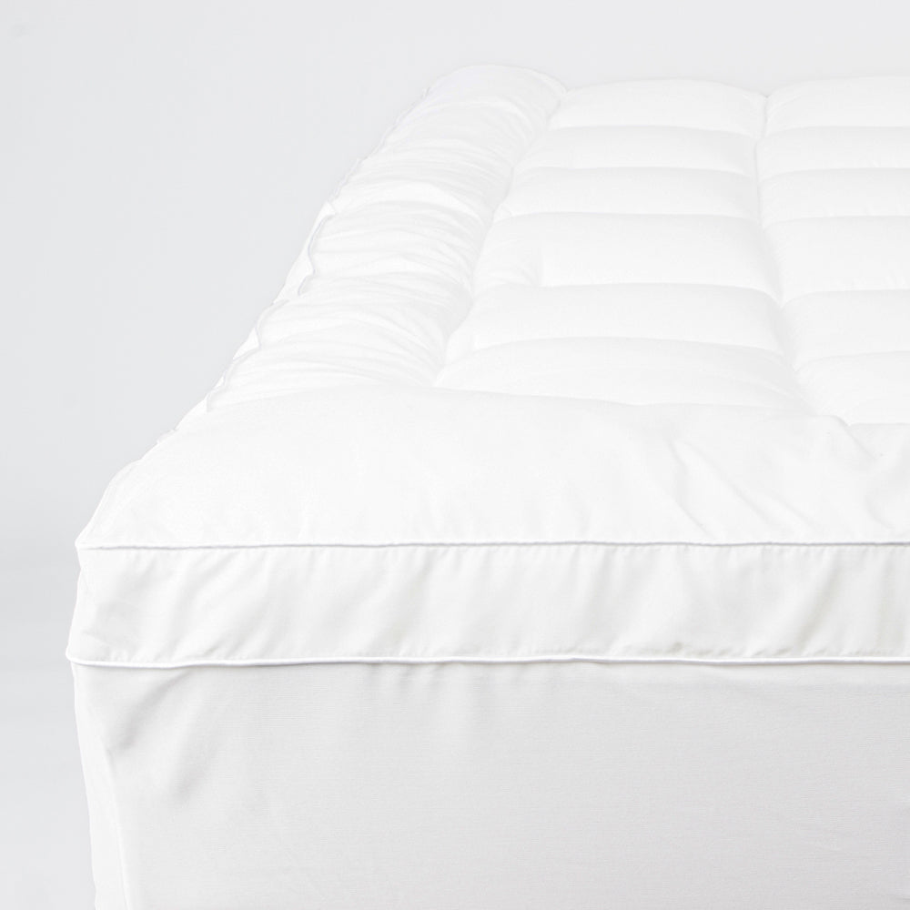 Fibresmart 800GSM Microfibre Mattress Topper White