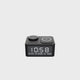 Dolphy Bluetooth Wireless Charging Clock Radio Dock Station – Black ABS, Compact Bedside Speaker with Stereo Sound, Built-in Clock & Smartphone Charging for Home or Hotel