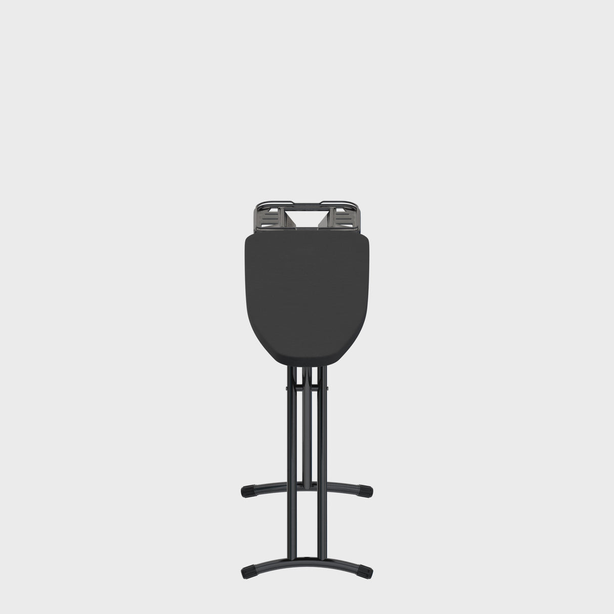 Dolphy Adjustable Folding Ironing Board 92x30 cm – Black Steel Mesh Top, Foldable Design with Heat-Resistant Iron Rest & Height Adjustment