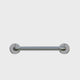 Dolphy 400mm Straight Grab Rail – Stainless Steel Bathroom Support Bar with Sure Grip & Concealed Mounting – Silver