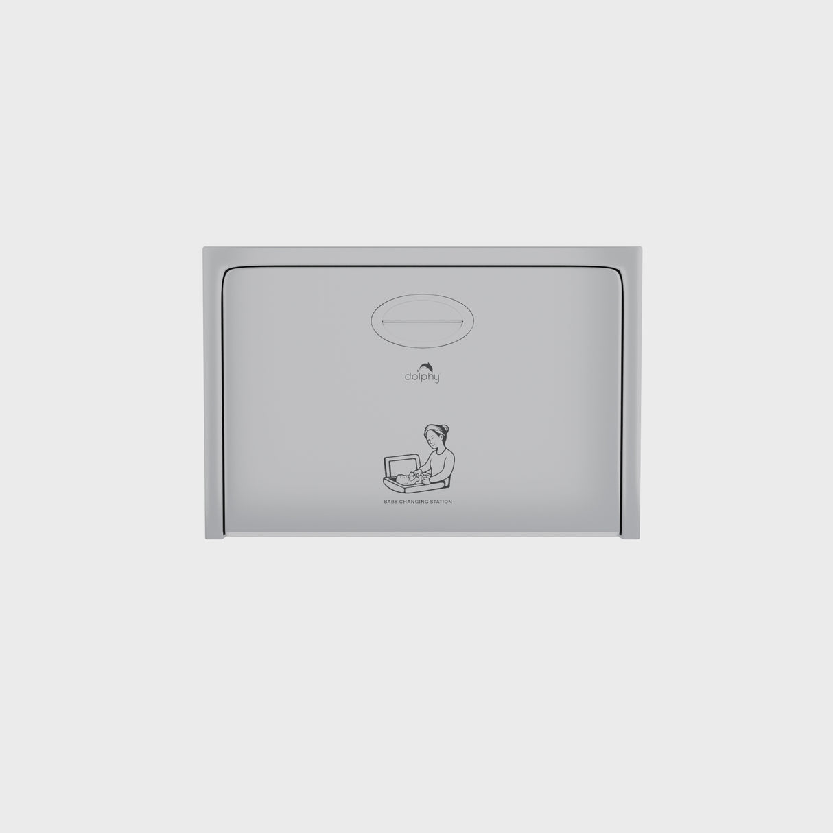 Dolphy Wall-Mounted Waterproof Stainless Steel Baby Change Station – 995x520x105 mm, Heavy-Duty, Microbe-Resistant, Space-Saving Design for Commercial Bathrooms