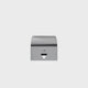 Dolphy Secure Lock Paper Towel Dispenser – Silver 304 Stainless Steel – Lockable Wall Mount with Viewing Window for Commercial Bathrooms