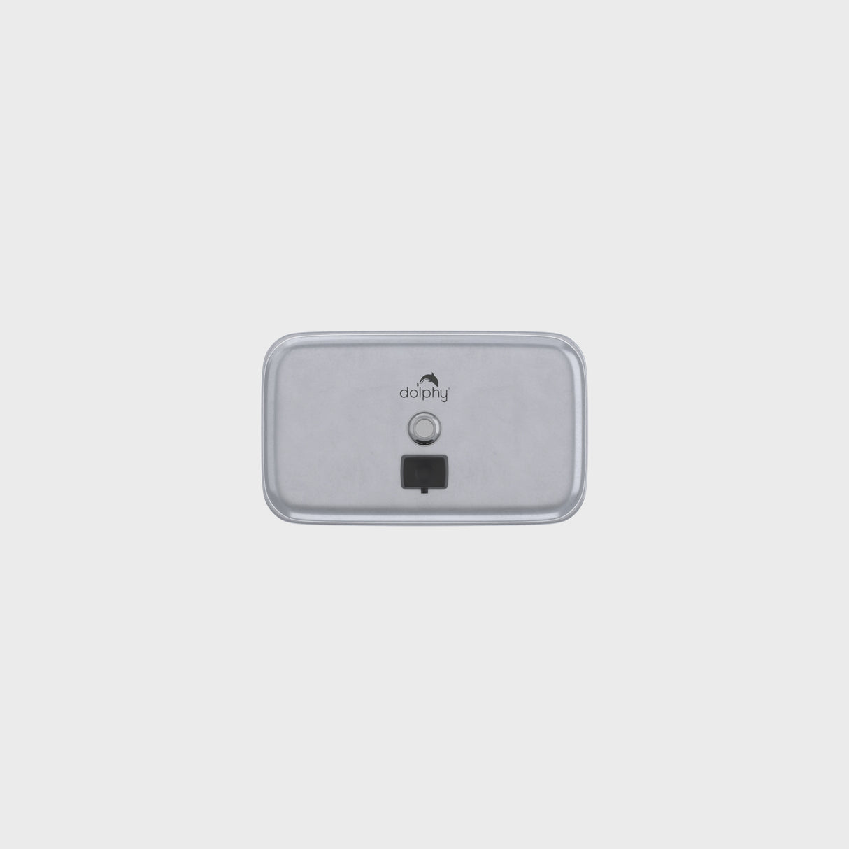 Dolphy 1200ml Manual Liquid Soap Dispenser – Stainless Steel Wall Mounted Pump – Silver