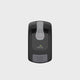 Dolphy Manual ABS Soap & Sanitiser Dispenser 1000ml – Wall Mounted Refillable Unit for Liquid Soap, Shampoo & Lotion – Black