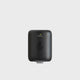 Dolphy Center Pull Toilet Paper Dispenser – Black ABS, Auto-Cut, Wall Mounted, Durable for High-Traffic Bathrooms
