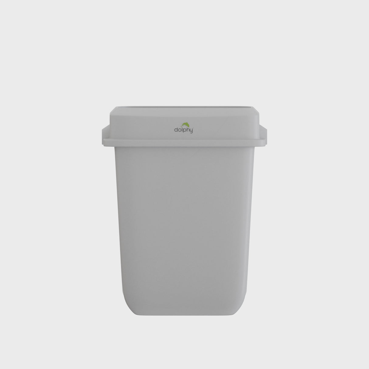 Dolphy Plaza Waste Bin 32L – Durable Polypropylene Rubbish Bin with Leak-Proof Design – White