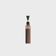 Dolphy 360ml Manual Soap Dispenser – Brown ABS Wall Mount, Liquid Dispenser with Transparent Reservoir for Bathroom, Kitchen & Commercial Use