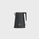 Dolphy 800ml Electric Kettle – Black Stainless Steel, Fast Boil with 360 Swivel Base, Auto Shut-Off & One-Touch Lid for Home, Hotel & Office Use