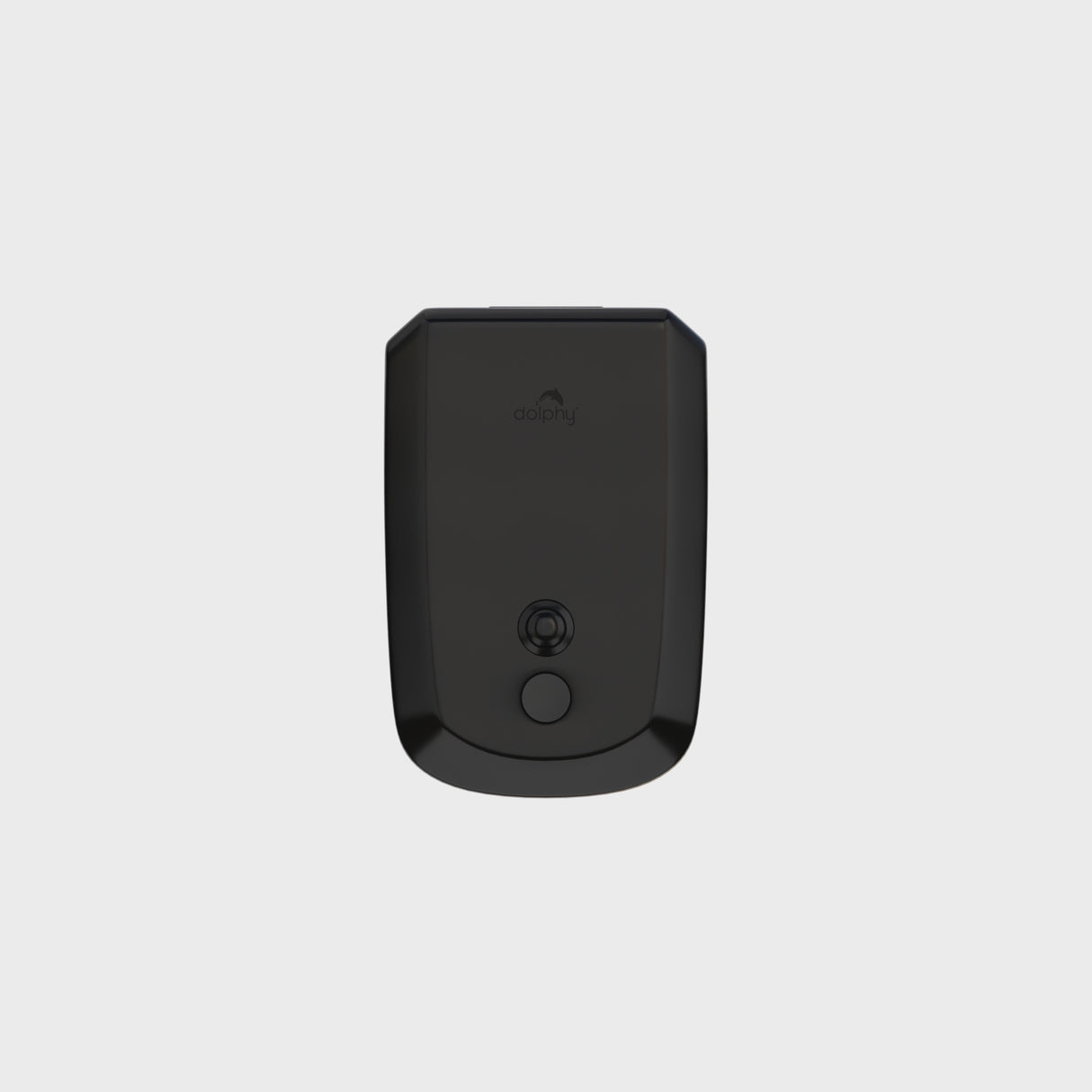 Dolphy 1000ml Manual Wall Mounted Soap Dispenser – Black Stainless Steel, Multi-Liquid Compatible for Bathrooms, Kitchens & Commercial Washrooms