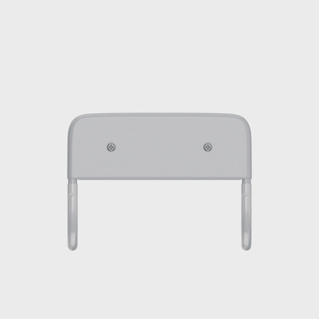 Dolphy Wall Mounted Ironing Board Hanger – Space-Saving Iron Holder Rack, White PBT, Fits T & Y Boards, Easy Install