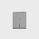 Dolphy Secure Lock Slimline Paper Towel Dispenser – White Stainless Steel, Wall Mounted, M/Z Fold Compatible, Lockable Design