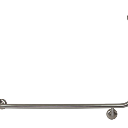 Wall Mount Safety Grab Rail (Left) -  Silver