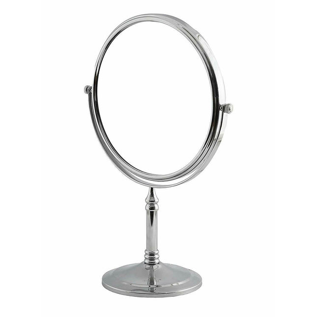 5X Magnifying Mirror Tabletop - Silver