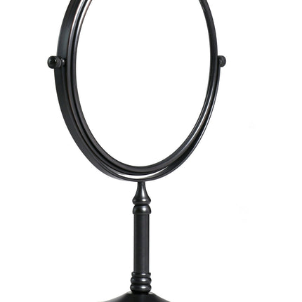 5X Magnifying Mirror Tabletop - Black