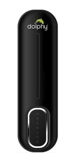 Dolphy 300ml Wall Mount Soap Dispenser Black ABS Plastic