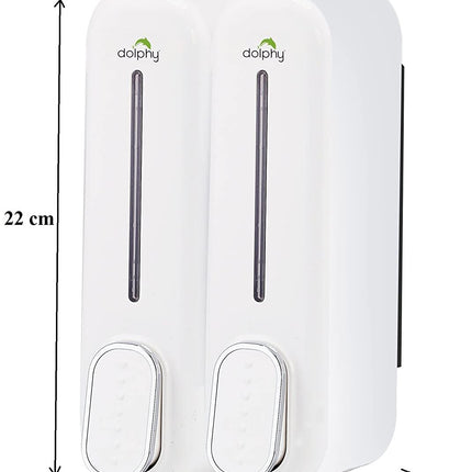 Soap Dispenser 300 ML Set of 2 - White