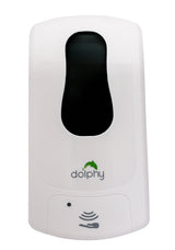 Dolphy 1000ml Touchless Automatic Soap & Sanitiser Dispenser White ABS