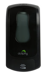 Dolphy 1000ml Touchless Automatic Soap & Sanitiser Dispenser Black ABS