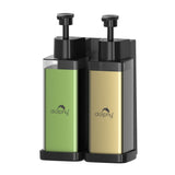 Dolphy Manual ABS Soap Dispenser 300ml (Pack of 2) Clear